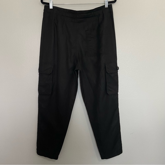 Vince Utility Cargo Linen Cotton Drawstring Pants size L - Picture 8 of 10